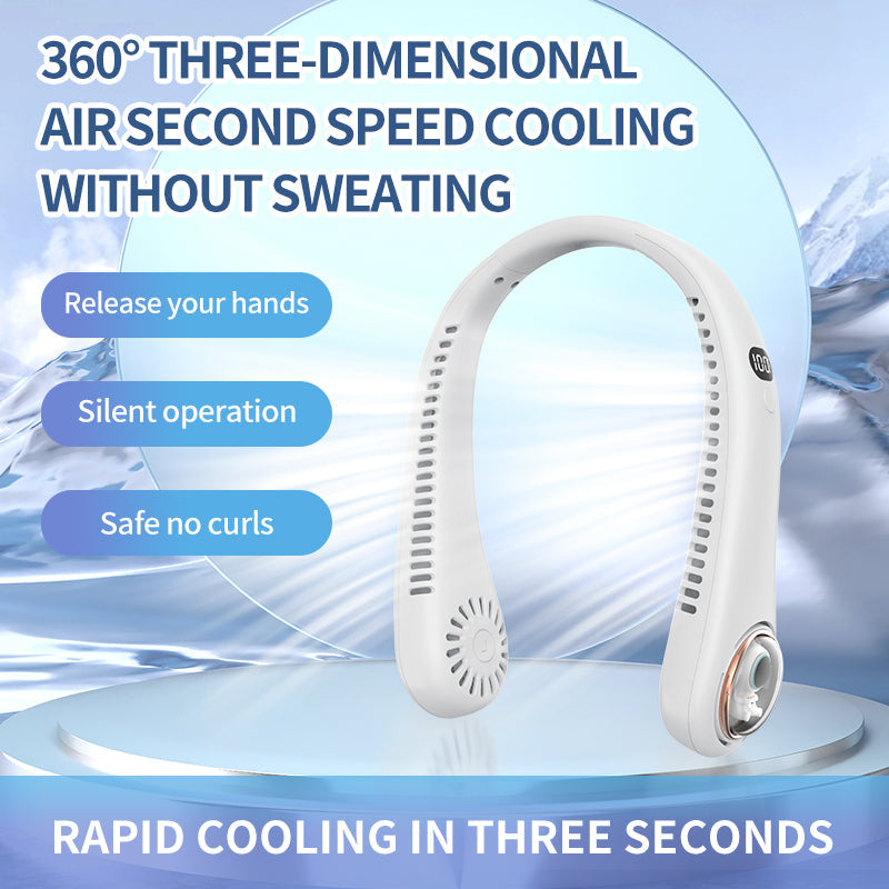Portable Neck Usb Fan