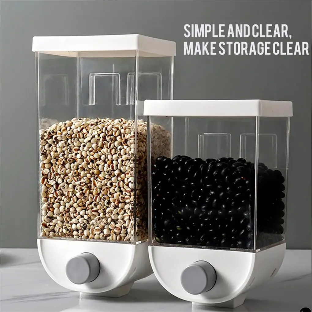 Eco-Friendly Wall-Mounted Grain Storage Container 1500ml